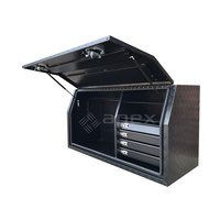Powder Coat Built-in Drawers 1468FDCPBL - 1400mm(L) x 600mm(W) x 800mm(H)