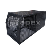 Dog Cage And Toolbox Black 16010CPBL - 1780mm(L) x 700mm(W) x 800mm(H)