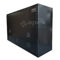 Truck Box Built-in Drawers 16023-2HDFPBL - 1800mm(L) x 600mm(W) x 1200mm(H)