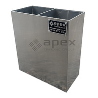 Twin Gas Bottle Holder GBHE-FP - 440mm(L) x 220mm(W) x 500mm(H)