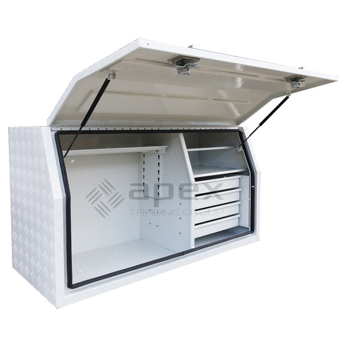 Powder Coat Built-in Drawers 1568FDCPWL - 1500mm(L) x 600mm(W) x 800mm(H)