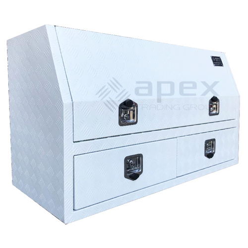 Powder Coat Built-in Drawers 1568HDCPW - 1500mm(L) x 600mm(W) x 800mm(H)