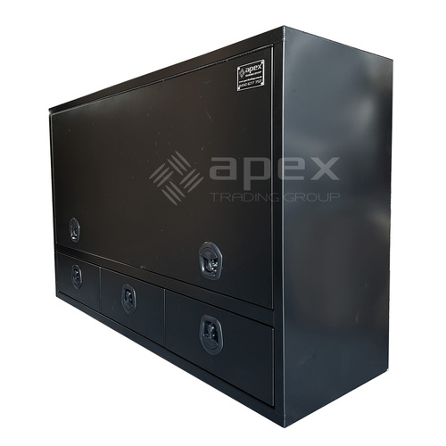 Truck Box Built-in Drawers 16023-2HDFPBL - 1800mm(L) x 600mm(W) x 1200mm(H)