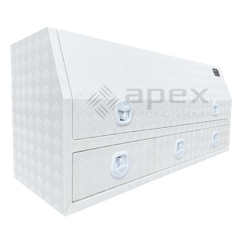 Powder Coat Built-in Drawers 1868HDCPWL - 1800mm(L) x 600mm(W) x 800mm(H)