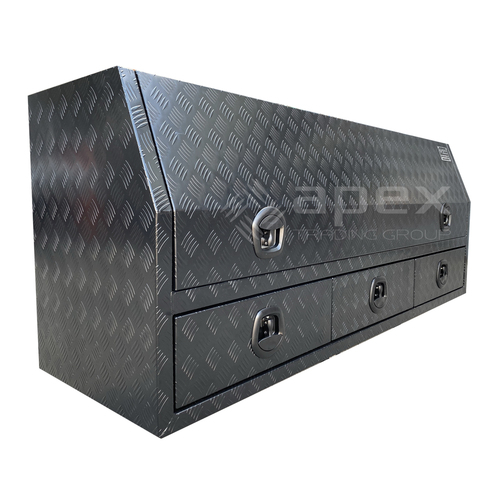 Powder Coat Built-in Drawers 2068HDCPBL - 2000mm(L) x 600mm(W) x 800mm(H)