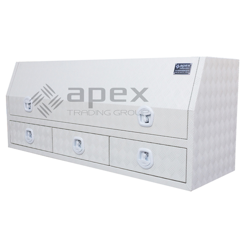 Powder Coat Built-in Drawers 2068HDCPWL - 2000mm(L) x 600mm(W) x 800mm(H)