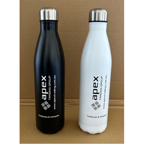 Stainless Steel Water Bottle White