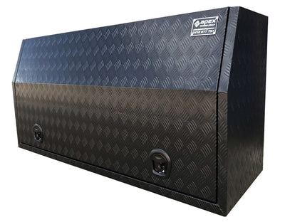 Black Checker Plate Toolboxes