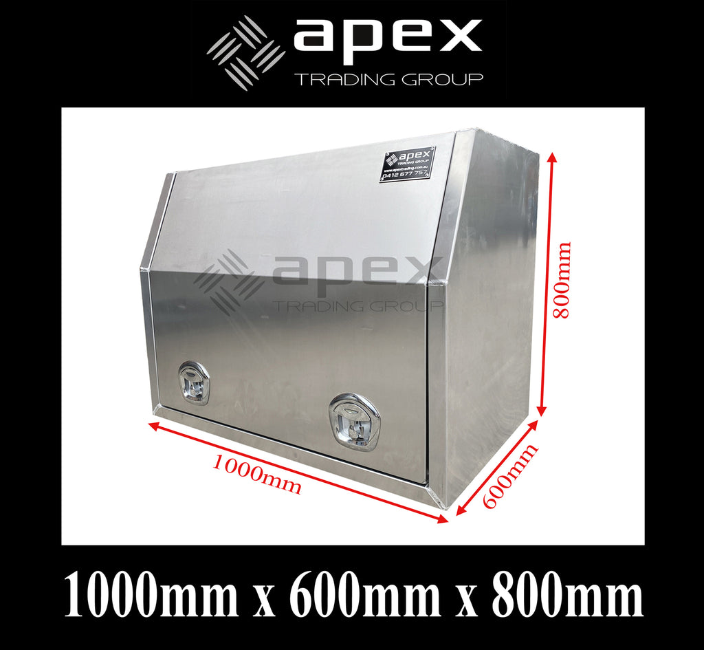 Aluminium Full Lid Toolbox 1068FFPL