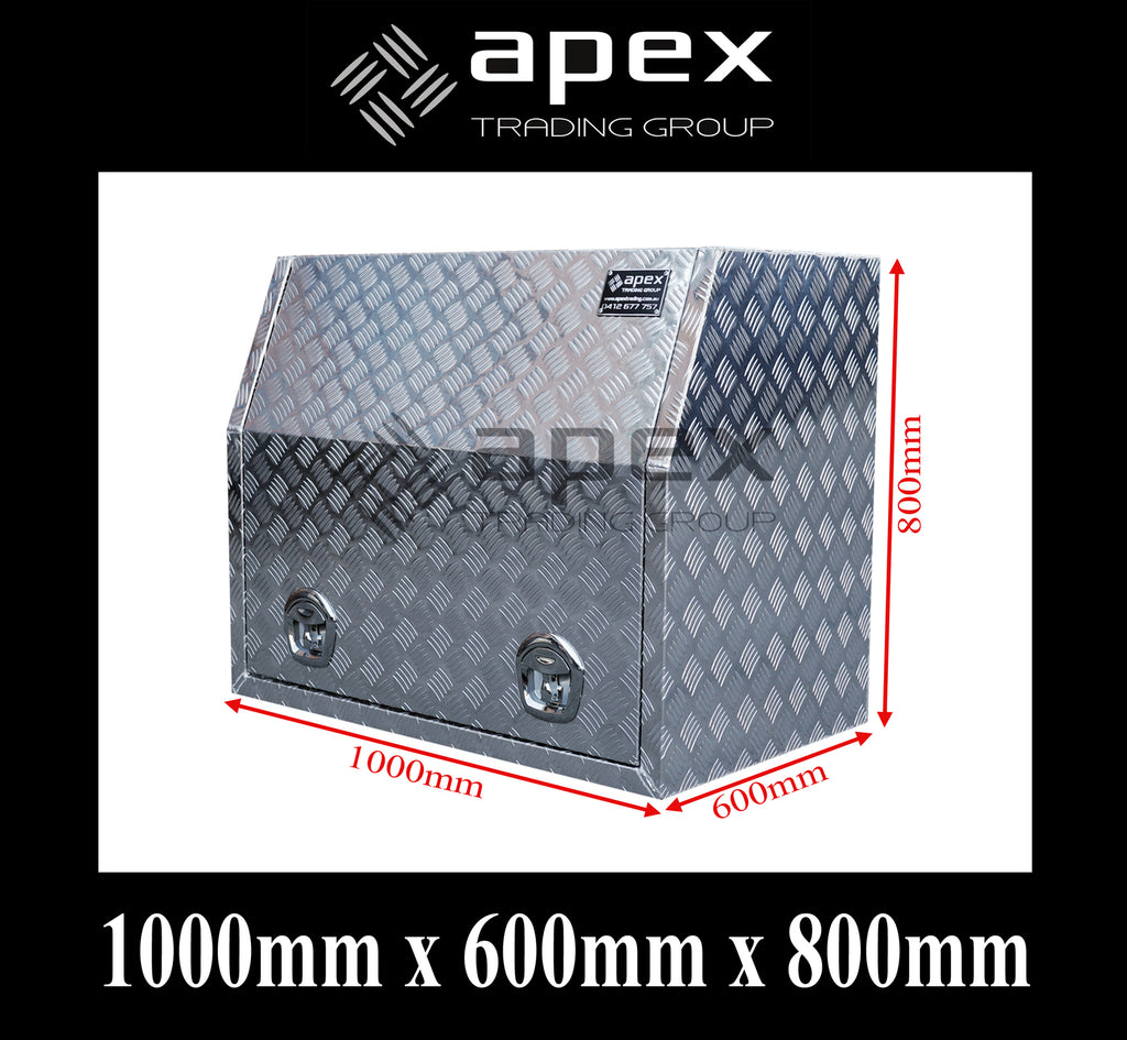 Aluminium Full Lid Toolbox 1068FRL