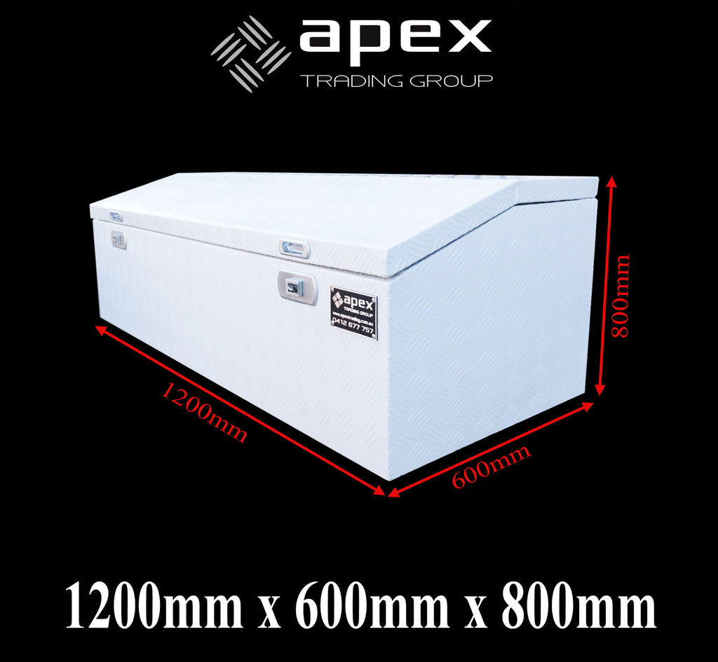 Aluminium Powder Coat Top Lid Toolbox 12065CW