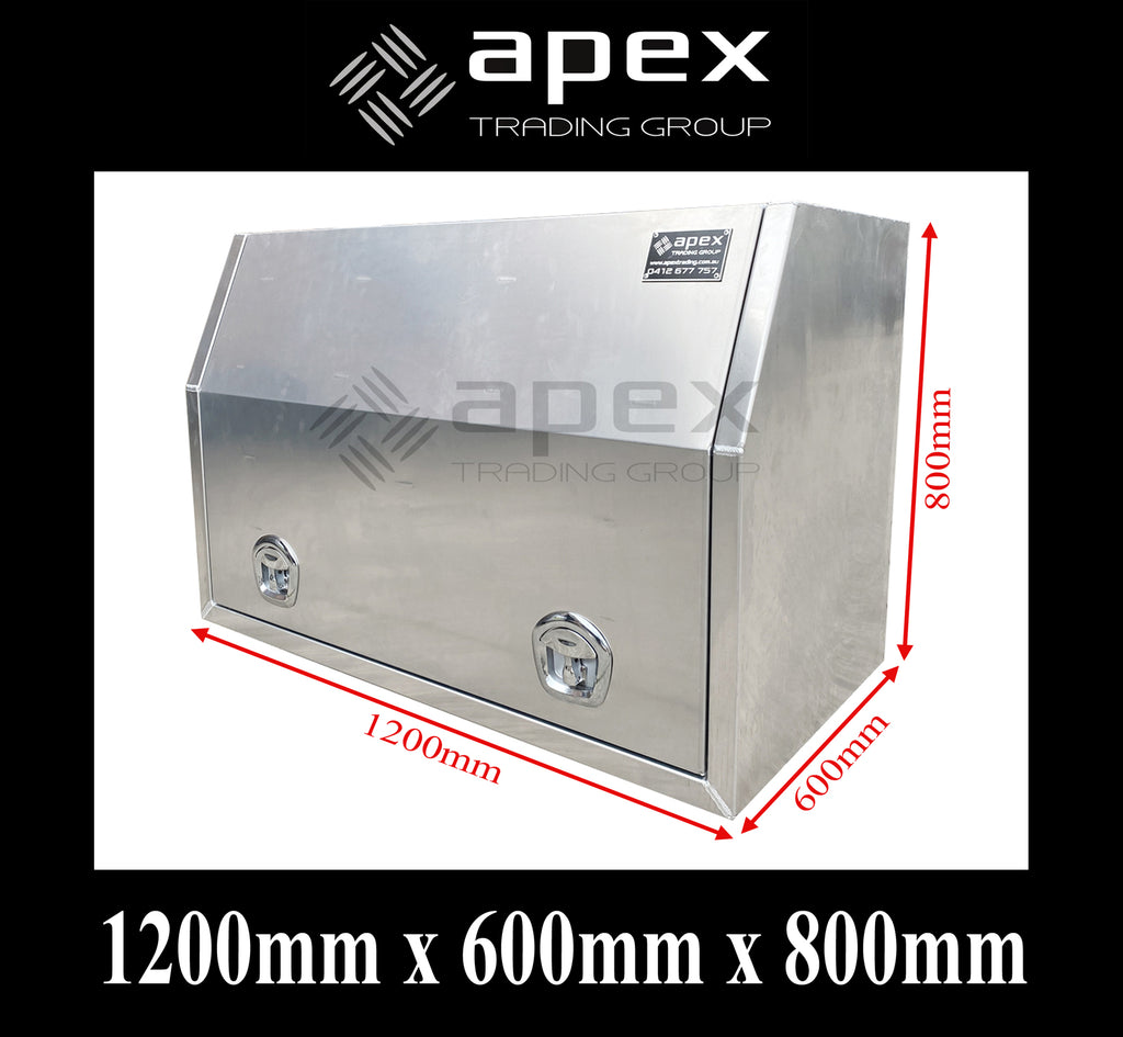 Aluminium Full Lid Toolbox 1268FFPL