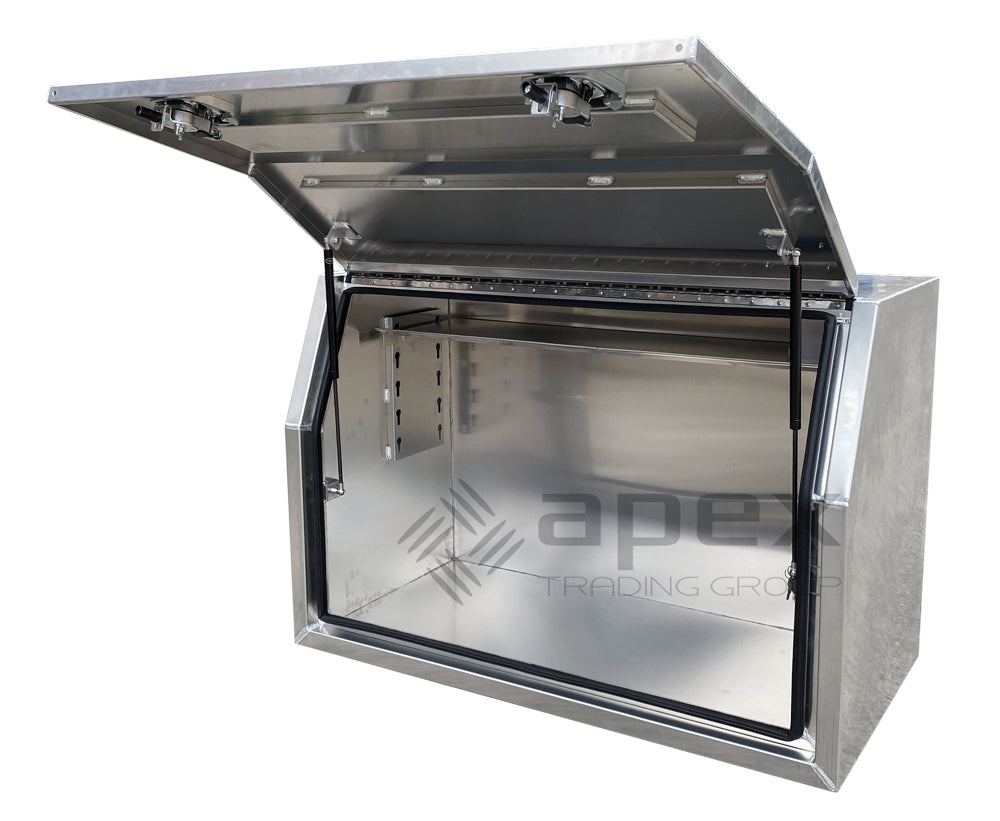 Aluminium Full Lid Toolbox 1268FFPL