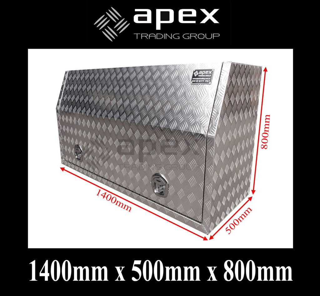 Aluminium Full Lid Toolbox 1458FRL