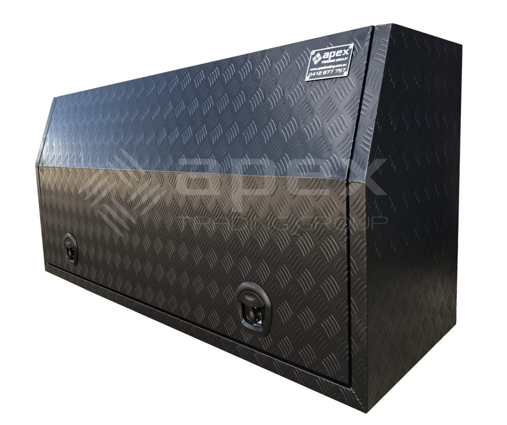 Aluminium Powder Coat Toolbox with Drawers 1468FDCPBL
