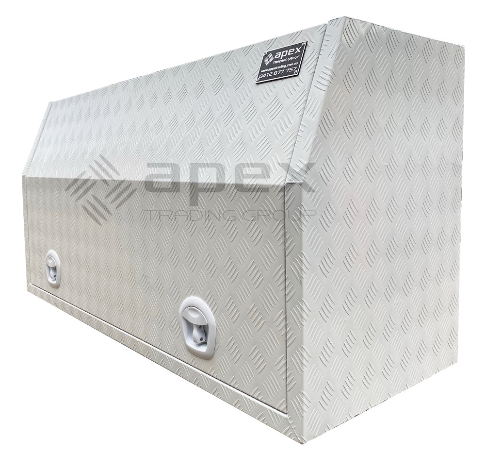 Aluminium Powder Coat Toolbox with Drawers 1468FDCPWL