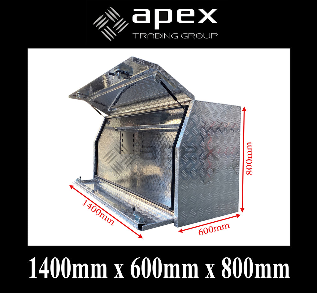 Aluminium Multi-lid Toolbox 1468FDDL