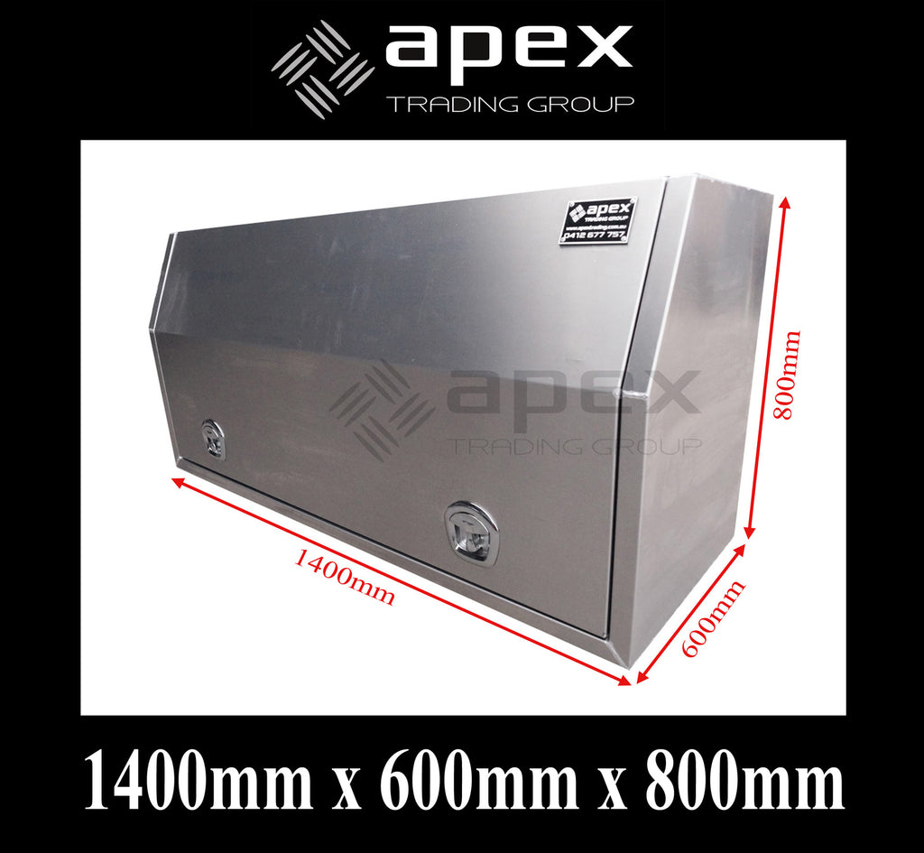 Aluminium Full Lid Toolbox  1468FFPL