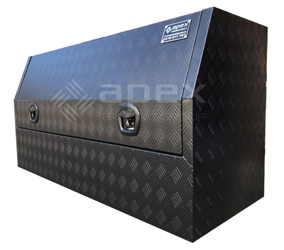 Aluminium Powder Coat Half Lid Toolbox 1468HCPBL