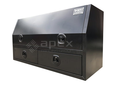 Aluminium Toolbox with External Drawers 1468HDFPBL