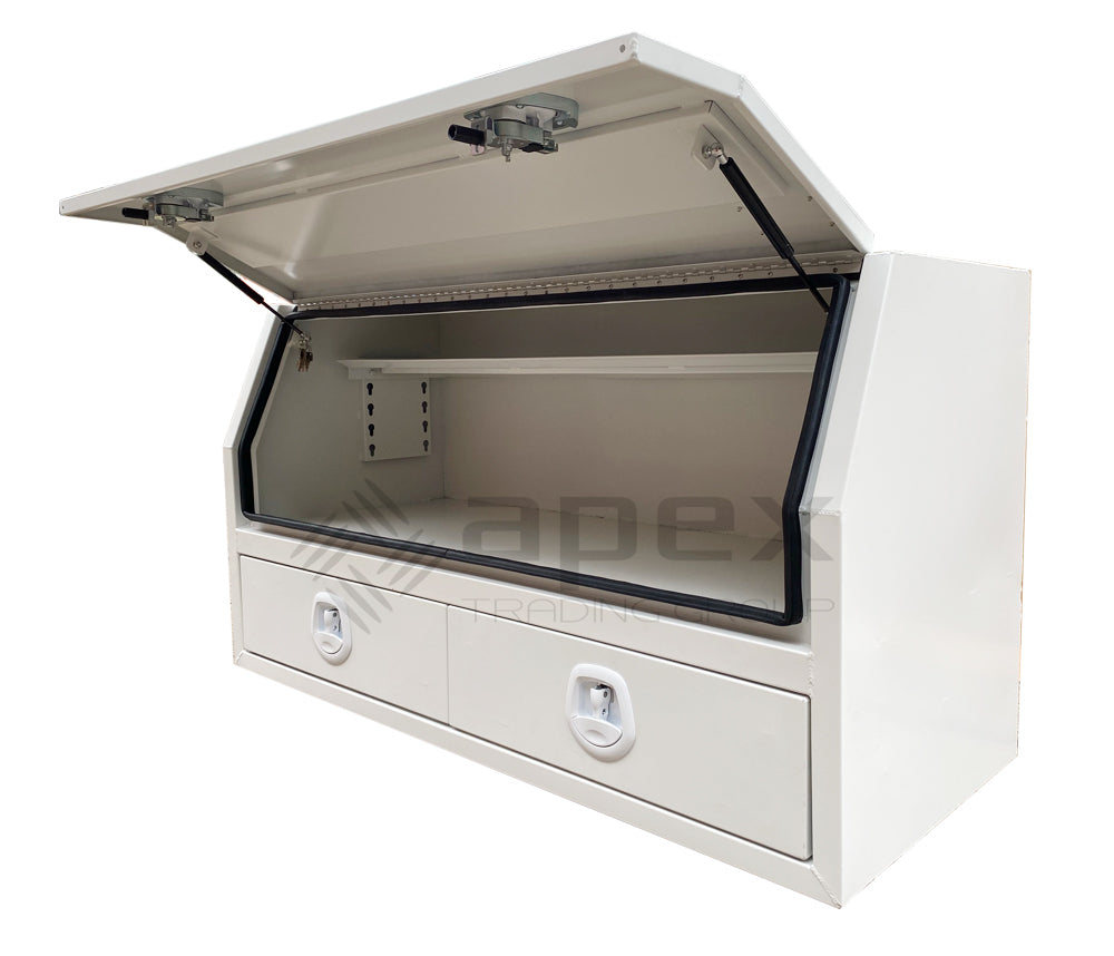 Aluminium Toolbox with External Drawers 1468HDFPWL