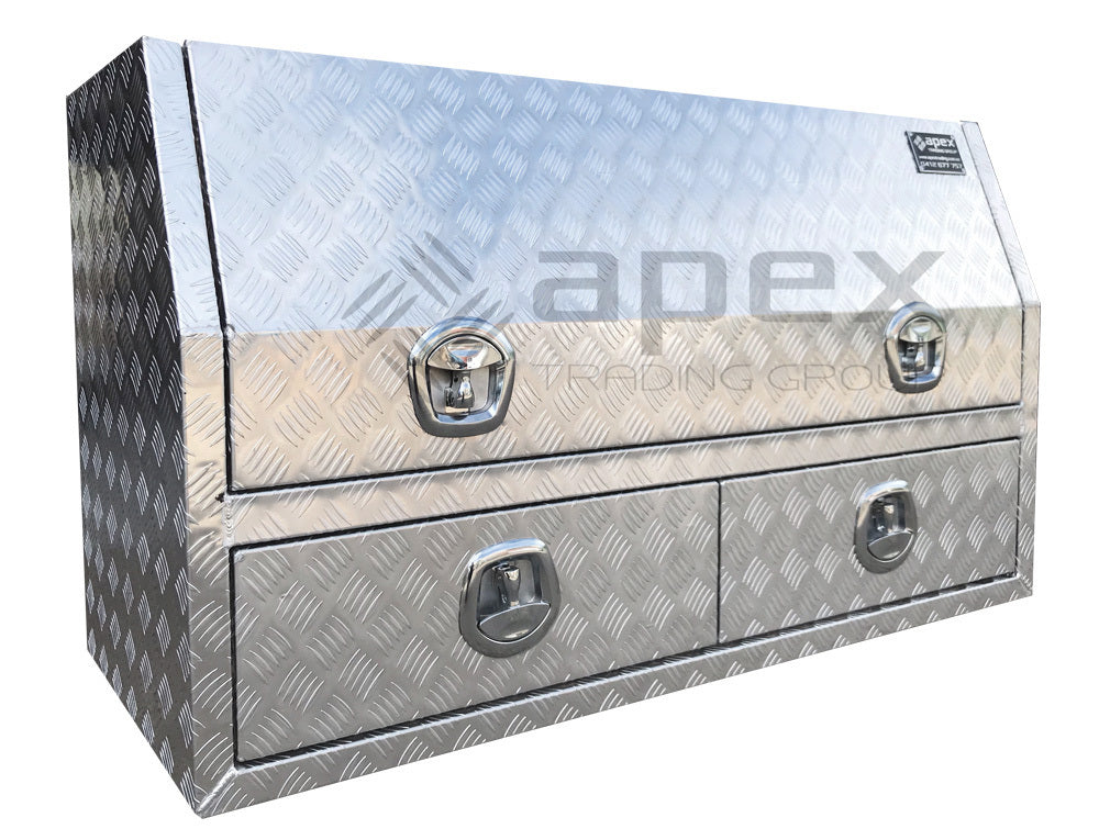 Aluminium Toolbox with External Drawers 1468HDL