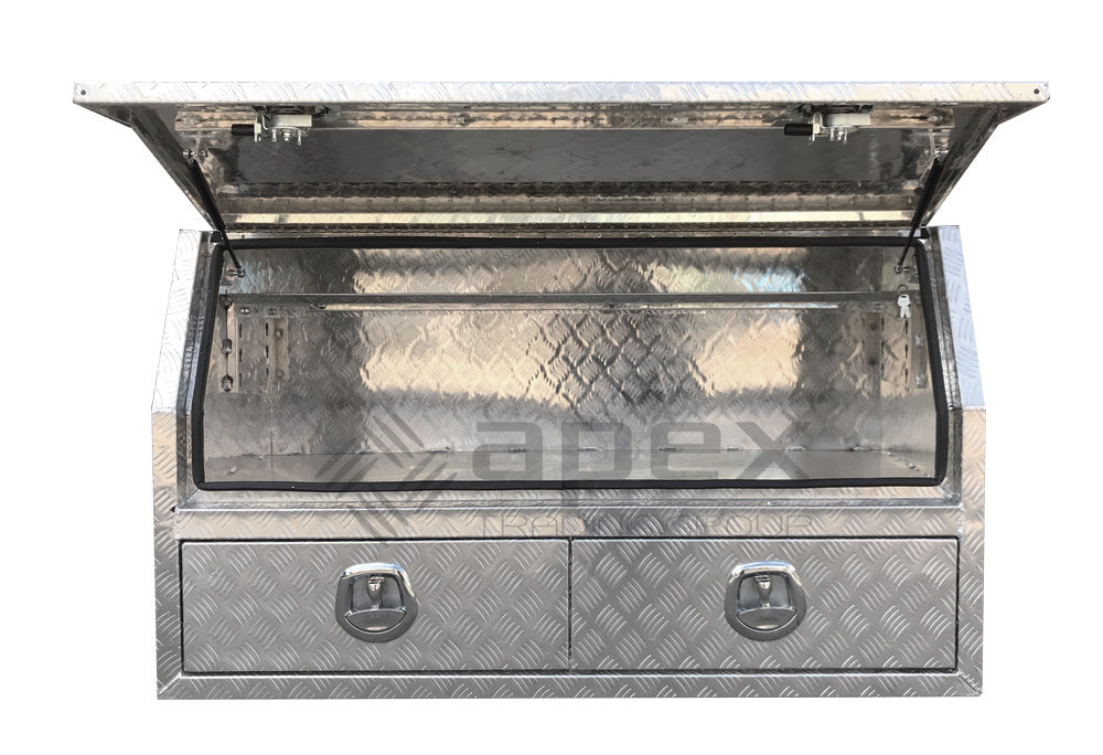 Aluminium Toolbox with External Drawers 1468HDL