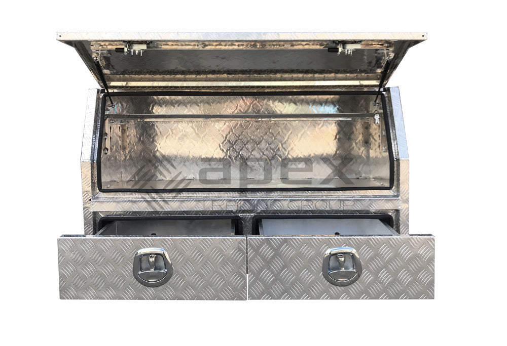 Aluminium Toolbox with External Drawers 1468HDL