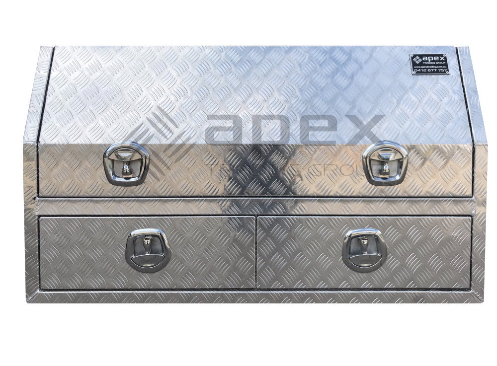 Aluminium Toolbox with External Drawers 1468HDL
