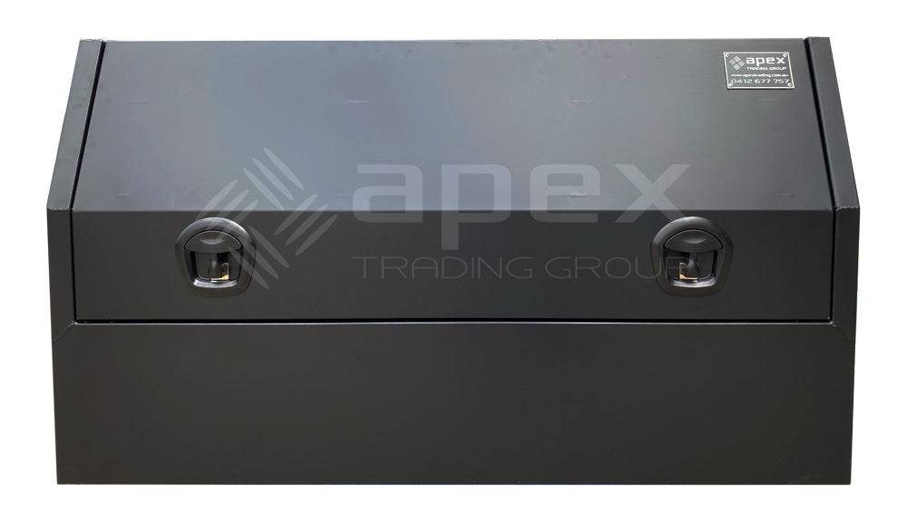 Aluminium Half Lid Toolbox Black Series 1468HFPBL