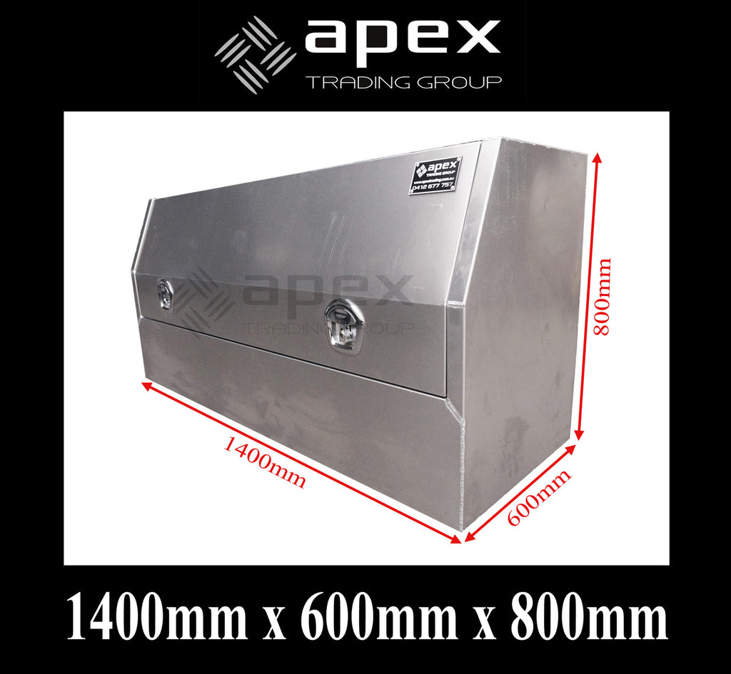 Aluminium Half Lid Toolbox 1468HFPL