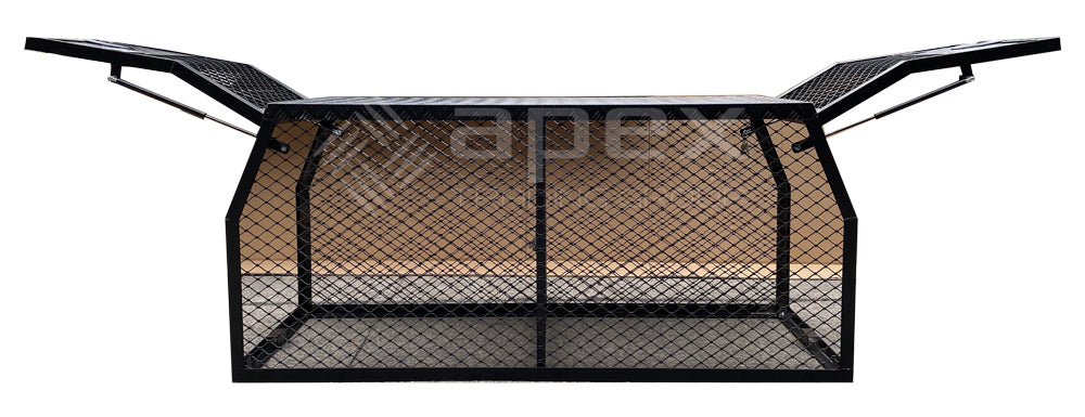 Aluminium Black Dog Cage 15004CPBL