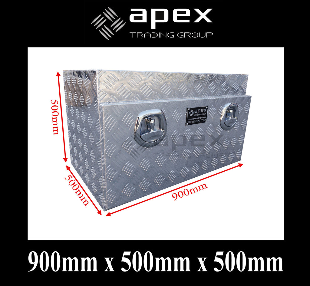 Aluminium Undertray Toolbox 15005L