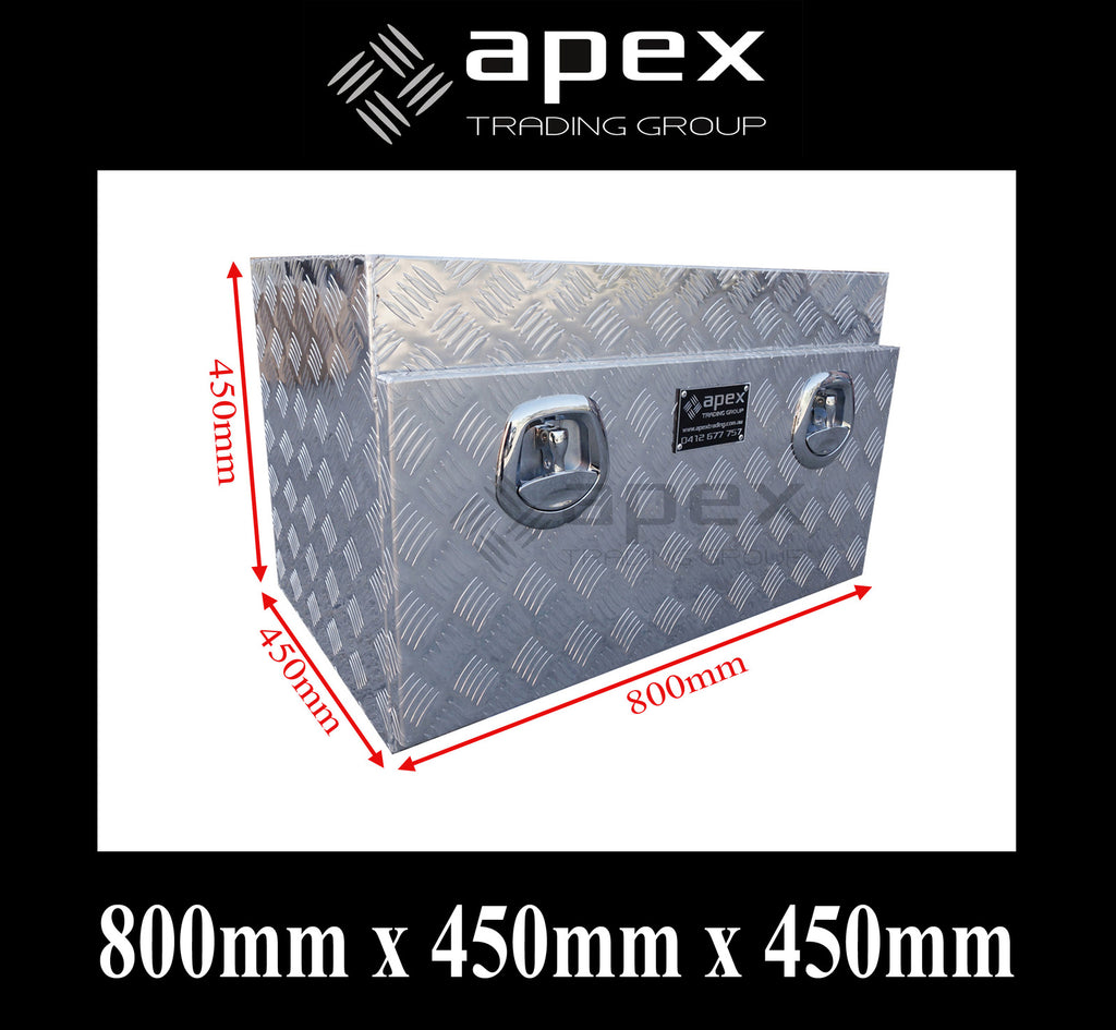 Aluminium Undertray Toolbox 150061L