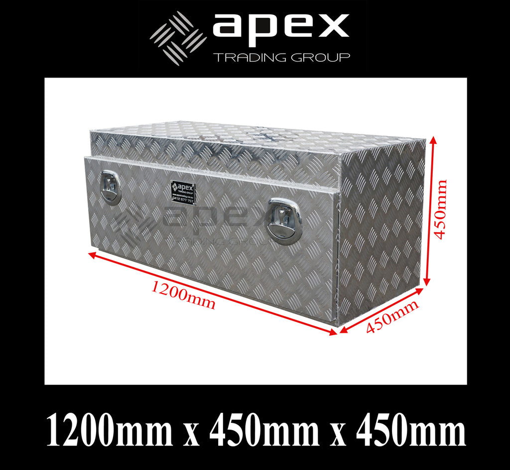 Aluminium Undertray Toolbox 150063L