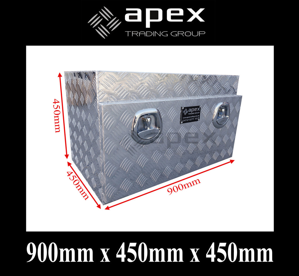 Aluminium Undertray Toolbox 15006L