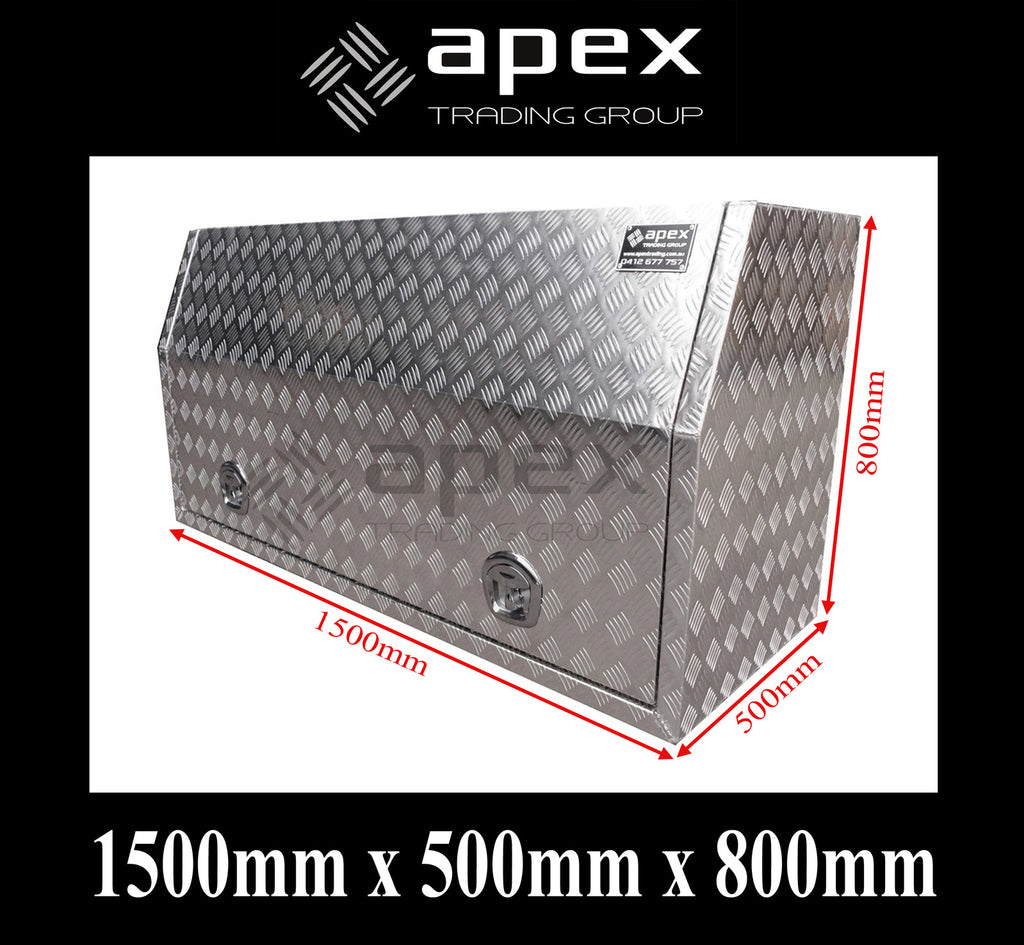 Aluminium Full Lid Toolbox 1558FRL
