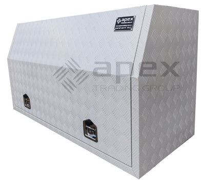 Aluminium Powder Coat Full Lid Toolbox 1568FCPW