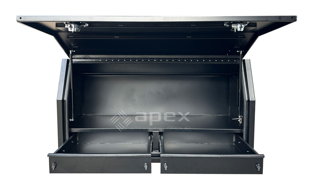 Aluminium Toolbox with Internal Drawers 1568FDFPB-2D