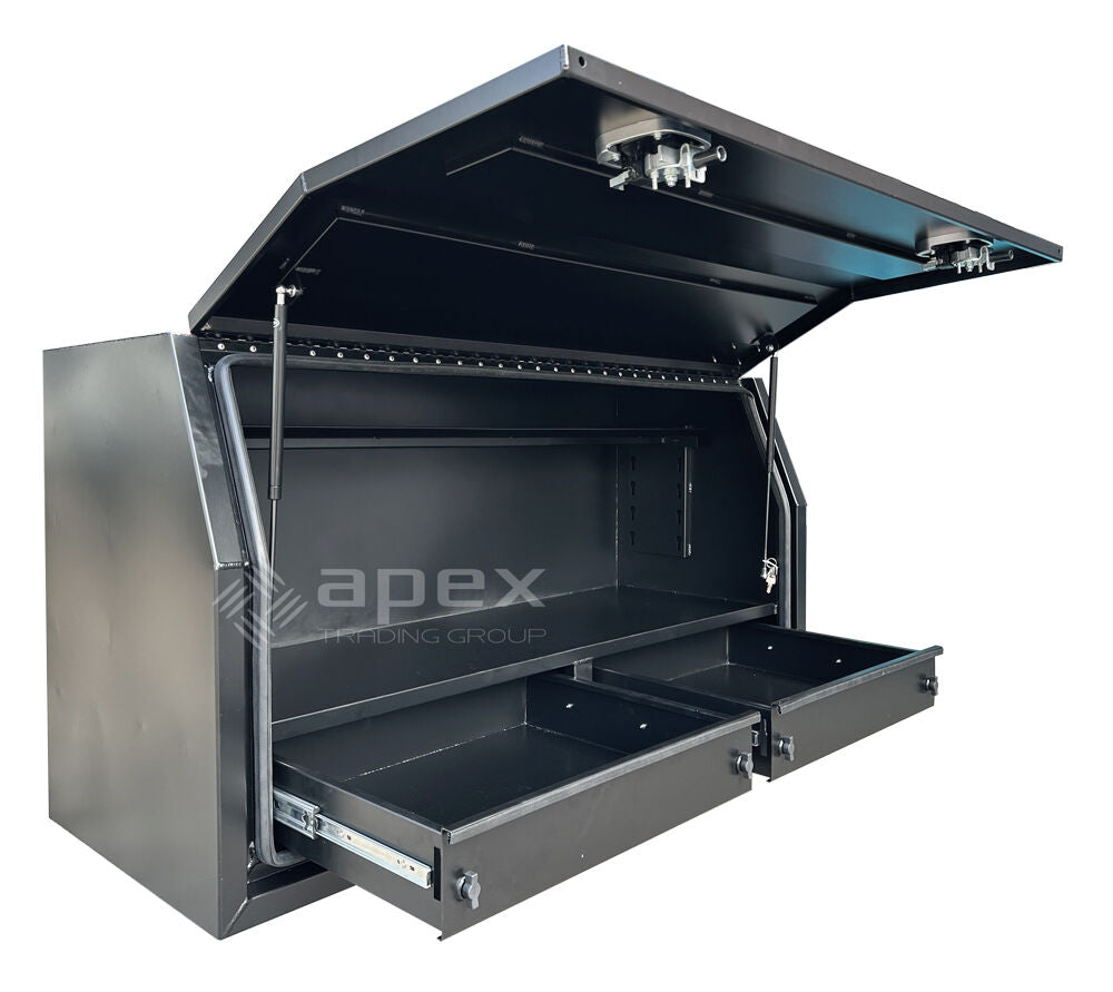 Aluminium Toolbox with Internal Drawers 1568FDFPB-2D