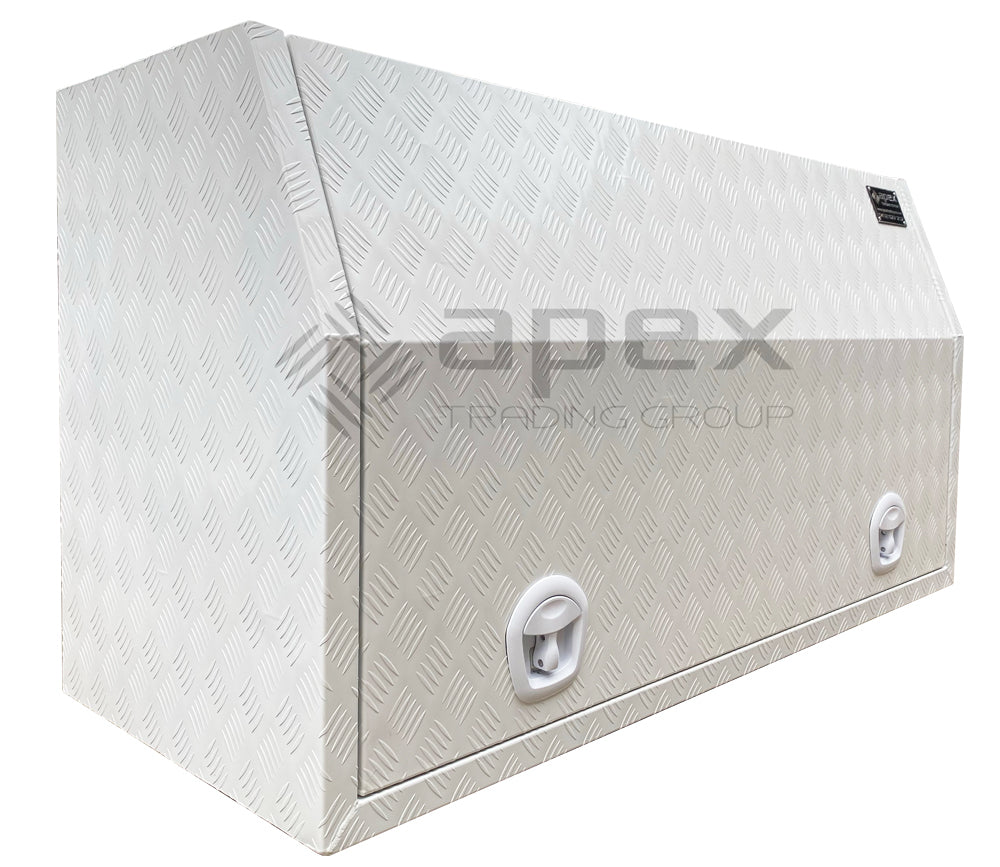 Aluminium Powder Coat Toolbox with Drawers 1568FDLDCPWL