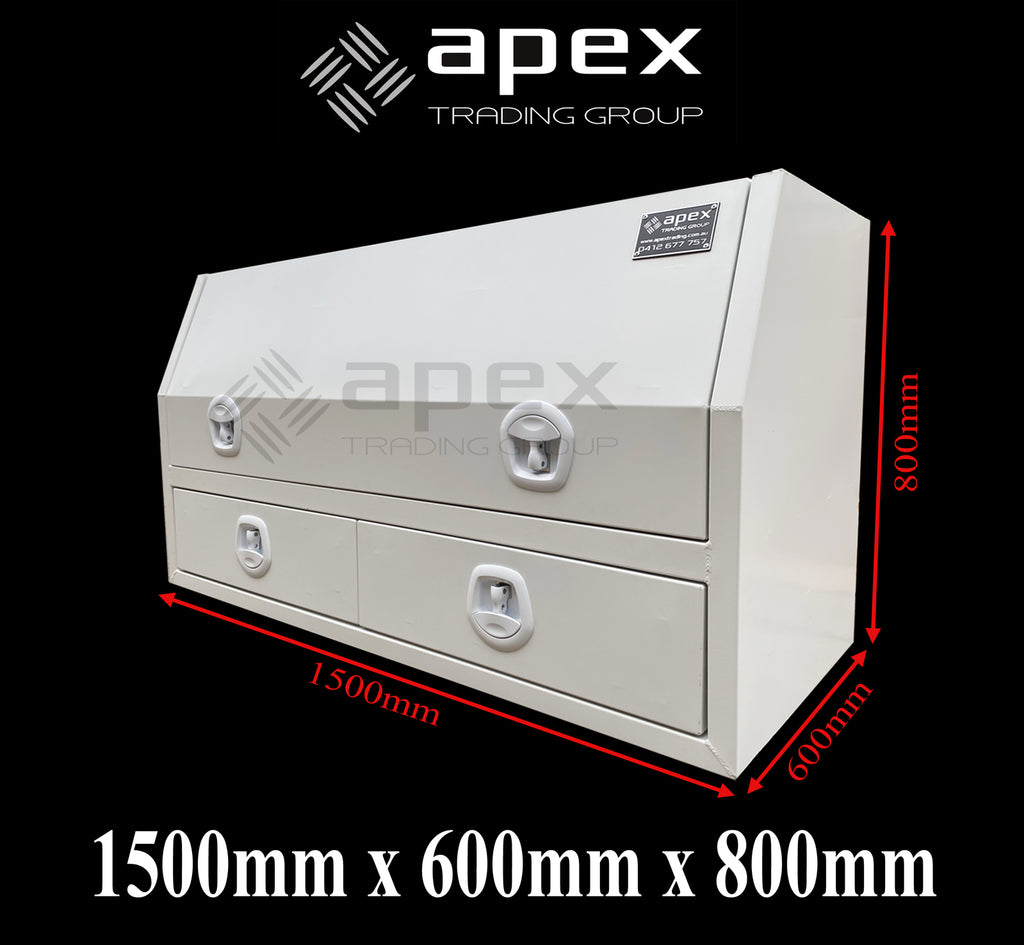 Aluminium Toolbox with External Drawers 1568HDFPWL