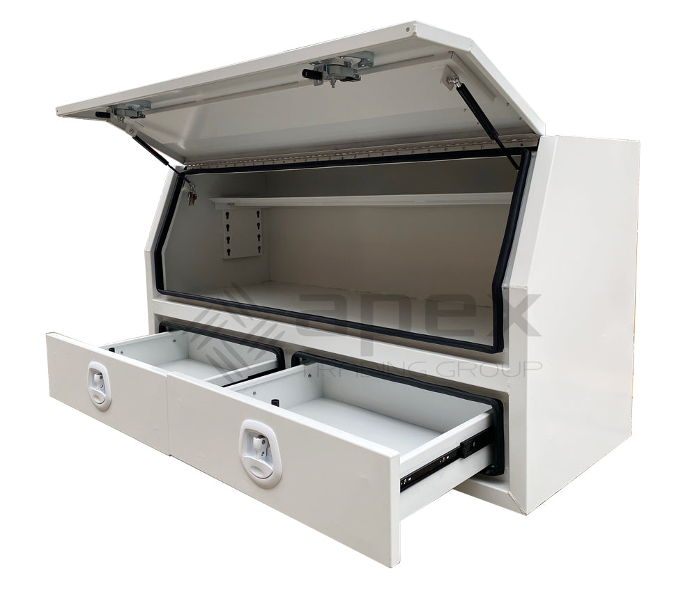 Aluminium Toolbox with External Drawers 1568HDFPWL