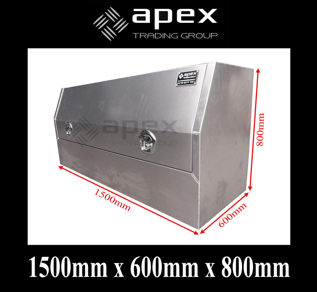 Aluminium Half Lid Toolbox 1568HFPL