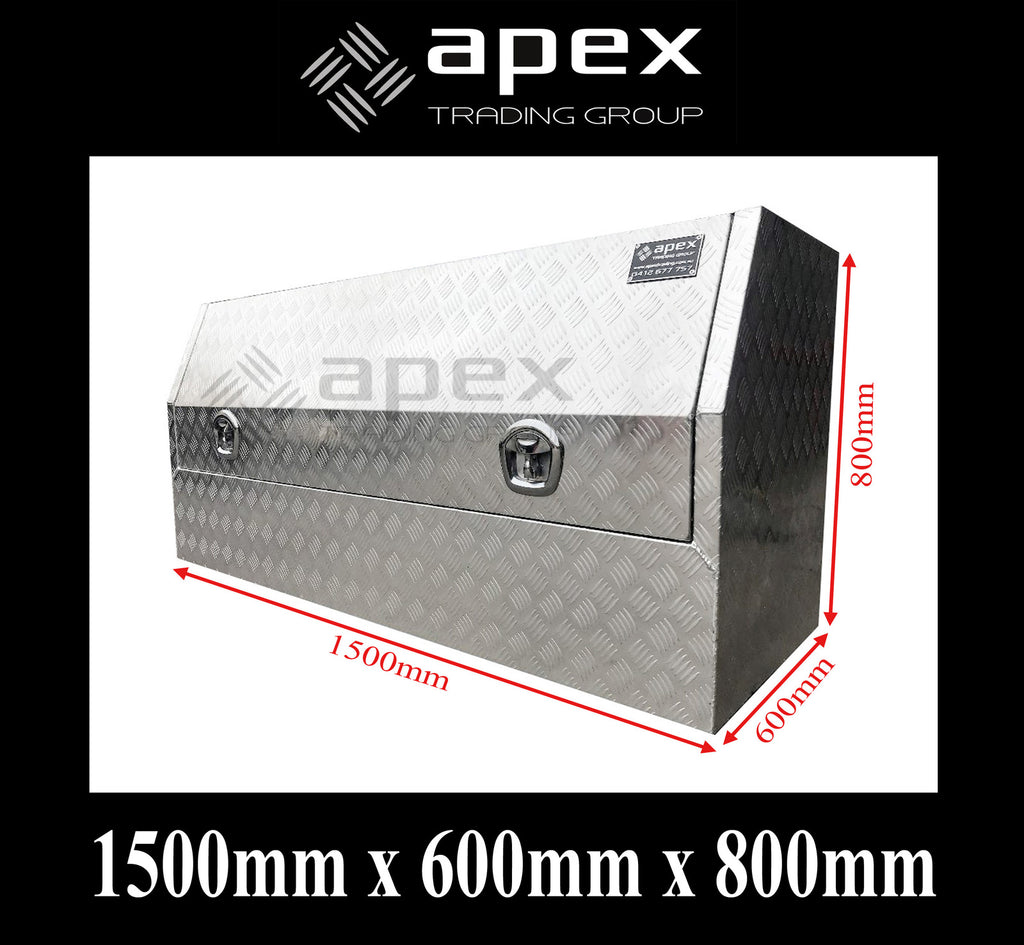 Aluminium Half Lid Toolbox 1568HRL