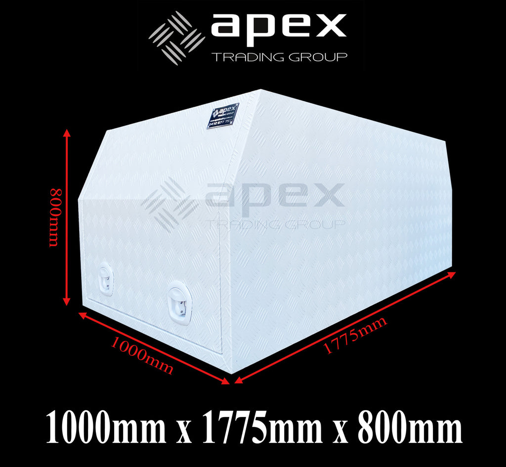 Aluminium Multi Lid Canopy Toolbox 160011CPWL