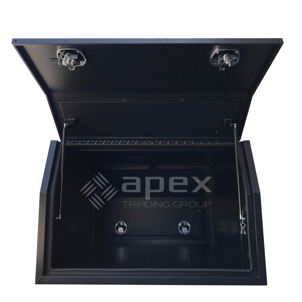 Aluminium Multi Lid Black Canopy Toolbox 160011FPBL
