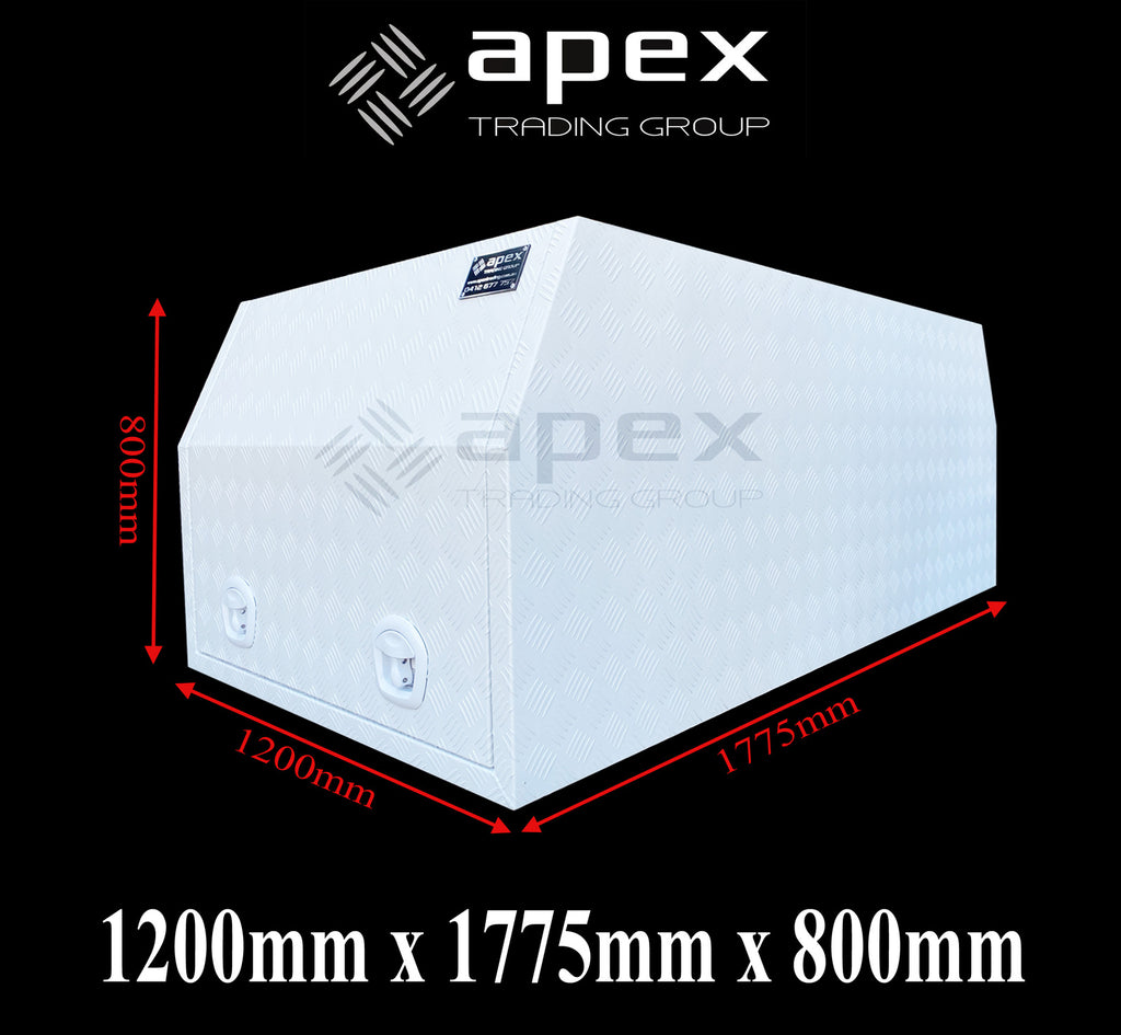 Aluminium Multi Lid Canopy Toolbox 160012CPWL