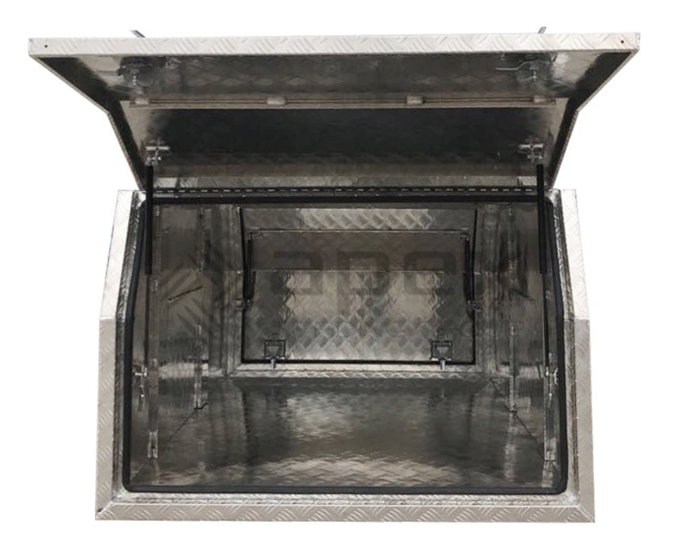Aluminium Multi Lid Canopy Toolbox 160012L