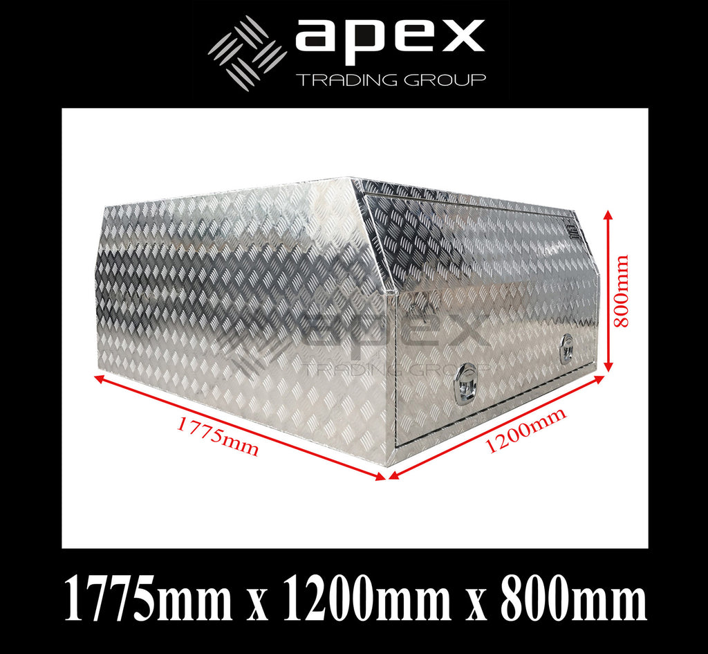 Aluminium Multi Lid Canopy Toolbox 160012L